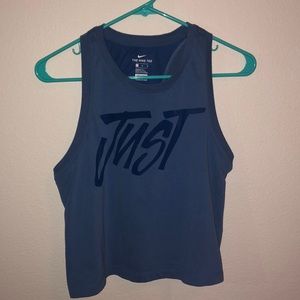 Nike Cropped Dri Fit Tank